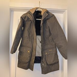 Barbour Navy Waterproof Jacket